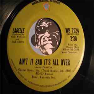 LaBelle - Ain't It Sad It's All Over / Touch Me All Over