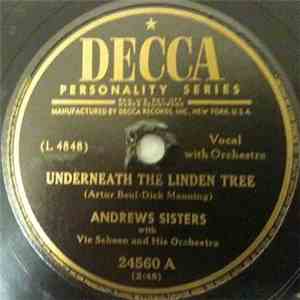 The Andrews Sisters With Vic Schoen And His Orchestra - Underneath The Lind ...