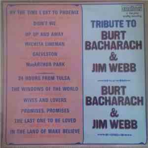 Various - Tribute To Burt Bacharach & Jim Webb