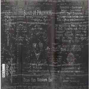 Blaze Of Perdition - Deus Rex Nihilum Est