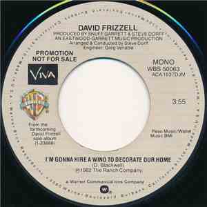 David Frizzell - I'm Gonna Hire A Wino To Decorate Our Home