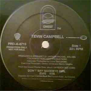 Tevin Campbell - Don't Say Goodbye Girl
