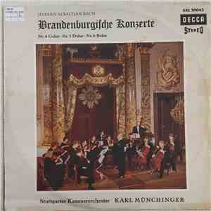 Johann Sebastian Bach - Stuttgarter Kammerorchester, Karl Münchinger - Bra ...