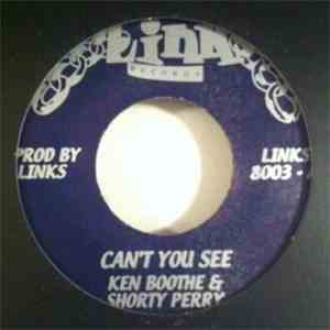 Ken Boothe & Shorty Perry - Can't You See