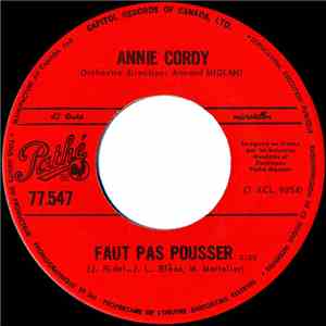 Annie Cordy - Faut Pas Pousser / Le Cowboy