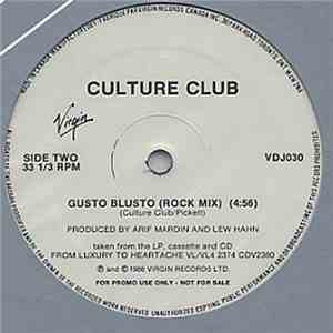 Culture Club - Gusto Blusto