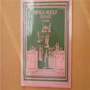 Patricia Rideout, Harry Somers - Patricia Rideout  Contralto  In recital