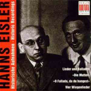 Hanns Eisler - Historische Aufnahmen