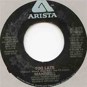 Mandrill - Too Late / Holiday