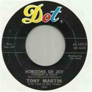 Tony Martin - The Bride (La Novia) / Horizons Of Joy (Orizzonti Di Gioia)