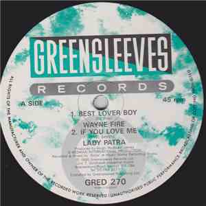 Wayne Fire / Lady Patra - Best Lover Boy / If You Love Me