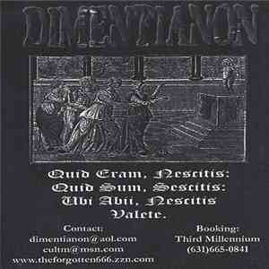 Dimentianon - Promo 2K2