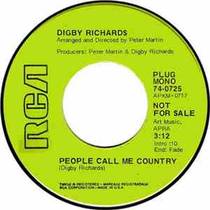 Digby Richards - People Call Me Country