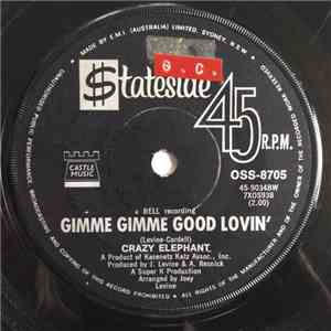 Crazy Elephant - Gimme Gimme Good Lovin' / Dark Part Of My Mind