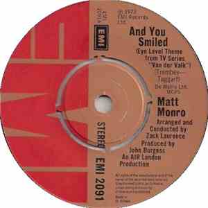 Matt Monro - And You Smiled
