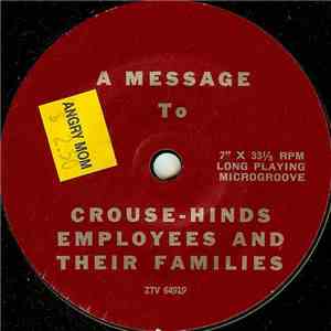 Unknown Artist - A Message To Crouse-Hinds Employees And Their Families