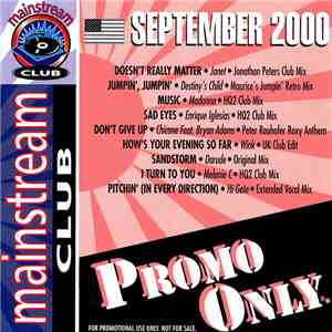 Various - Promo Only Mainstream Club: September 2000
