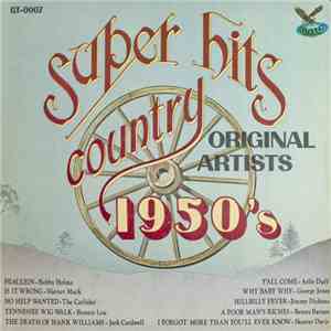 Various - Super Hits Country - 1950's