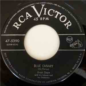 Dinah Shore With Vic Schoen And His Orchestra - Blue Canary / Eternally
