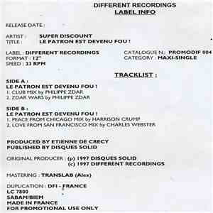 Super D!scount - Le Patron Est Devenu Fou !
