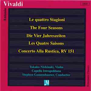 Vivaldi - Takako Nishizaki, Capella Istropolitana, Stephen Gunzenhauser - L ...