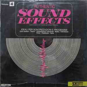Jac Holzman - Authentic Sound Effects Volume 4