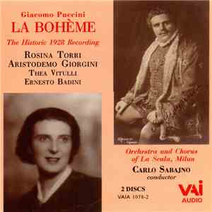 Giacomo Puccini - Rosina Torri, Aristodemo Giorgini, Thea Vitulli, Ernesto  ...