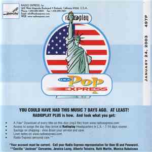 Various - Radioplay - Pop Express - 497P - January 24, 2003