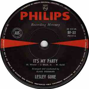Lesley Gore - It's My Party