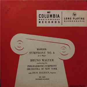 Mahler / Bruno Walter Conducting The Philharmonic-Symphony Orchestra Of New ...