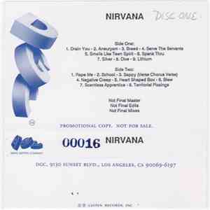 Nirvana - Verse Chorus Verse