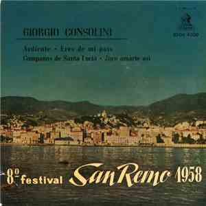 Giorgio Consolini - 8º Festival de San Remo 1958