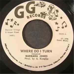 Barbara Jones / G.G. All Stars - Where Do I Turn / Part Two Dub