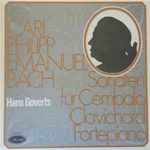Carl Philipp Emanuel Bach, Hans Goverts, Herbert Hoever - Sonaten Für Cemba ...