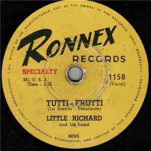Little Richard And His Band / The Chimes  - Tutti-Frutti / Chop Chop