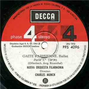Offenbach, Charles Münch, New Philharmonia Orchestra - Gaité Parisienne