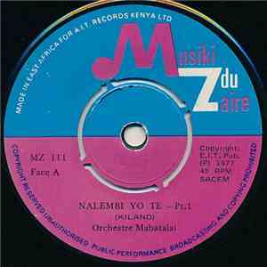 Orchestre Mabatalai - Nalembi Yo Te