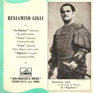 Beniamino Gigli - Operatic Arias