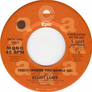 Elliot Lurie - Disco (Where You Gonna Go)