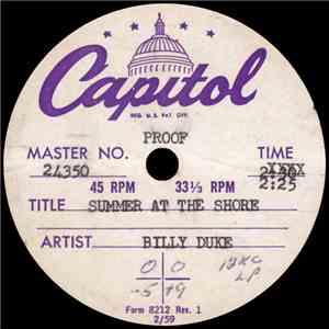 Billy Duke - Summer At The Shore