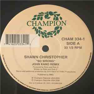 Shawn Christopher - So Wrong