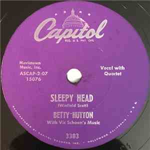 Betty Hutton With Vic Schoen's Music - Sleepy Head