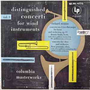 Richard Strauss, Dennis Brain, Leon Goossens, Alceo Galliera, Philharmonia  ...