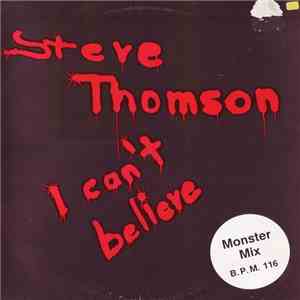 Steve Thomson - I Can't Believe