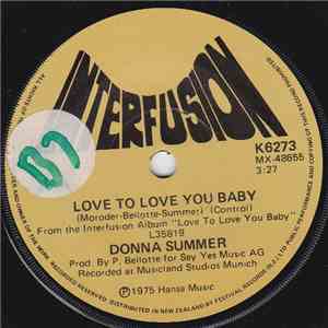 Donna Summer - Love To Love You Baby