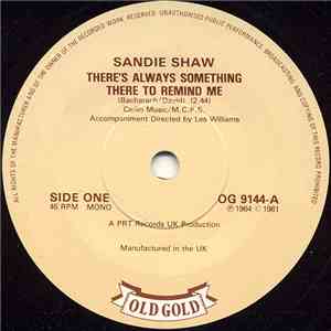 Sandie Shaw - There's Always Something There To Remind Me