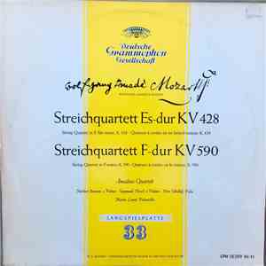 Wolfgang Amadeus Mozart, Amadeus-Quartett - Mozart: Streichquartett Es-Dur  ...