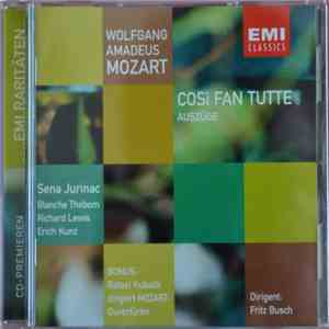 Wolfgang Amadeus Mozart - Così Fan Tutte (Auszüge)