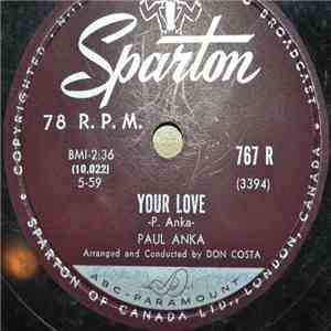 Paul Anka - Lonely Boy / Your Love