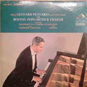 Leonard Pennario With Boston Pops, Arthur Fiedler - Debut Of Leonard Pennar ...